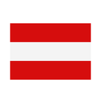 Rot-weiß-rote Österreich-Flagge – Herkunftszeichen der dieNikolai Demeter Bio-Traubenkosmetik vom Nikolaihof Wachau in Österreich