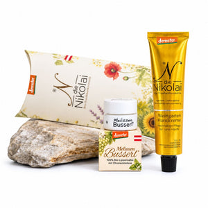 Geschenk-Set: Busserl und Weingarten Handcreme