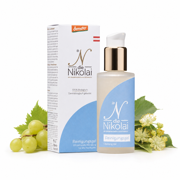 Naturkosmetik Reinigungsgel, dieNikolai Bio-Traubenkosmetik