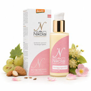 Naturkosmetik Reinigungsmilich für trockene Haut, dieNikolai Bio-Traubenkosmetik