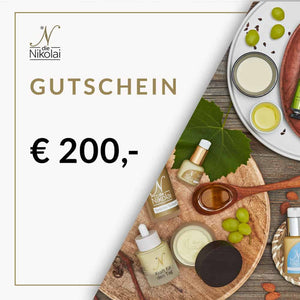 Wertgutschein für dieNikolai.at im Wert von € 200,-