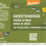 Demeter Gerstengras Etikett