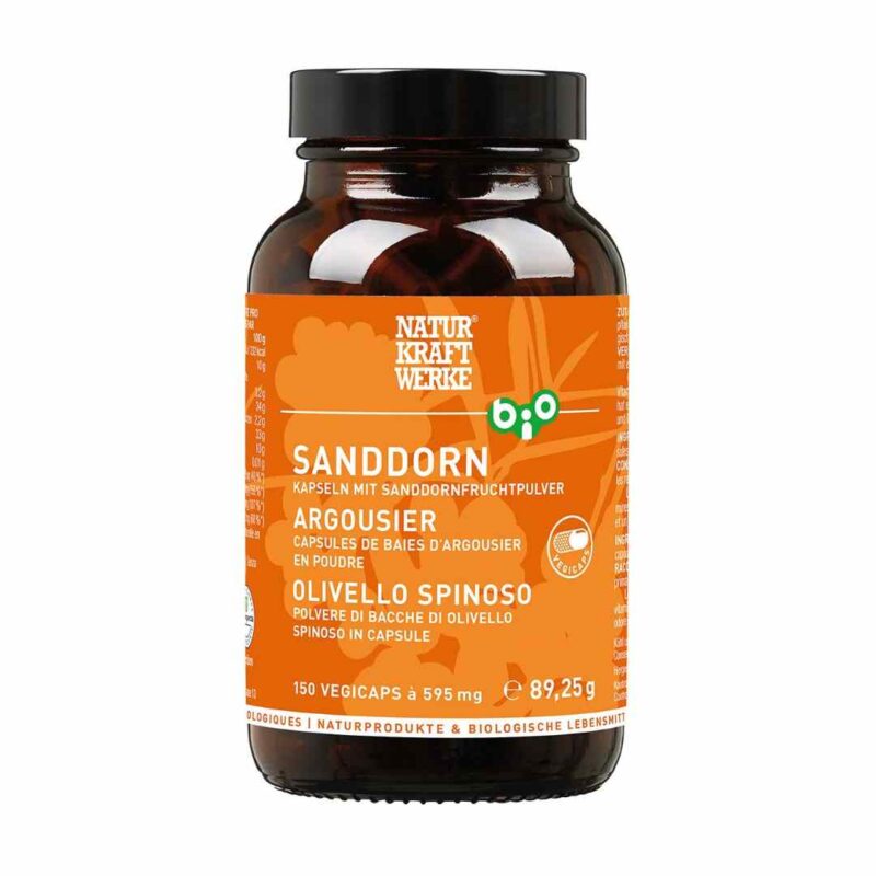 Bio-Sanddorn Kapseln